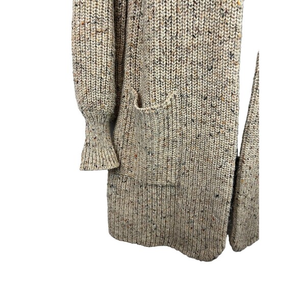Samuel Jason Vintage 80s Sweater  Women's 38 / US 10  Speckled Cardigan Duster - Picture 3 of 6